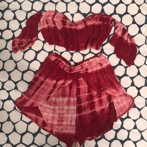 Tie Dye Festival Two Piece Coord